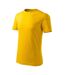 T-shirt Classic New Homme Jaune Malfini-3