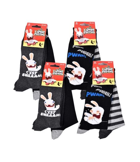 Chaussettes Lapins Crétins - Pack de 8