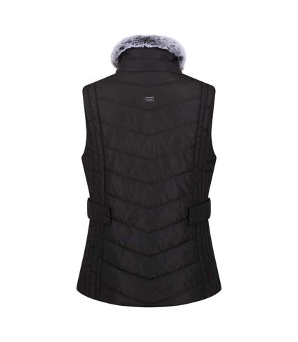 Womens/ladies wildrose baffled gilet black Regatta