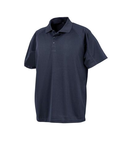 Spiro Unisex Adults Impact Performance Aircool Polo Shirt (Navy) - UTPC3503