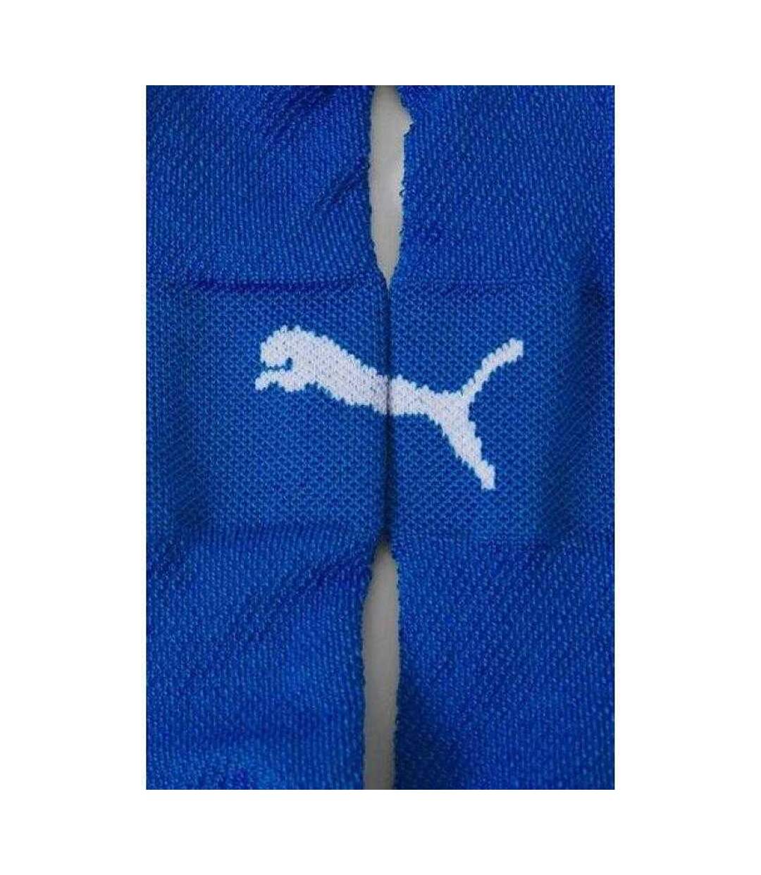 Lot De 6  Socquettes Sport Adulte Blanc Bleu Puma-3
