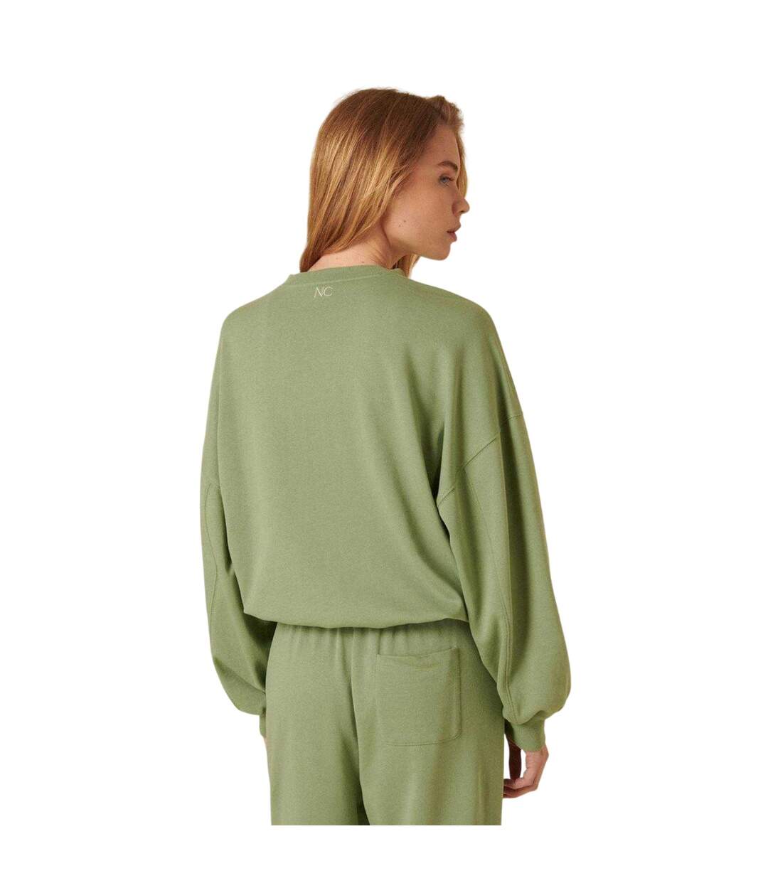 Sweat Femme Vert Nobody's Child-3