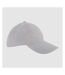 Casquette de baseball en coton brossé pour enfants et adolescents blanc L-Merch-1