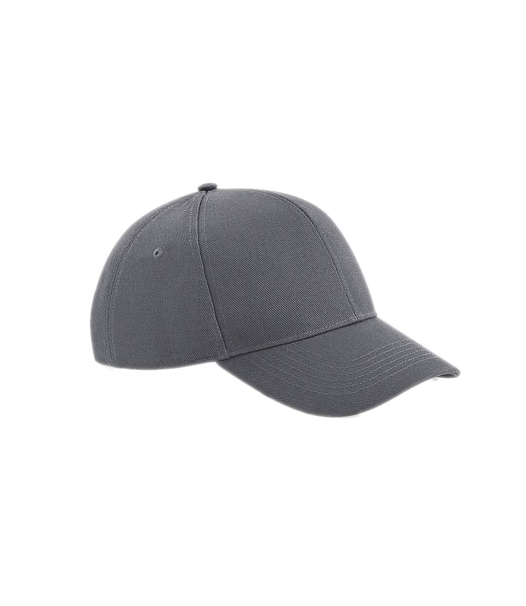 Casquette ultimate unisexe gris Beechfield-1