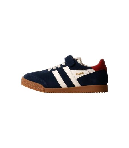 Basket Basse Cuir Gola Elan Strap Tainer