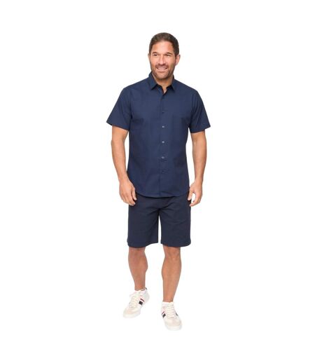 Chemises Manches Courtes Daymeson Homme Bleu Marine Bleu Clair Imprimé Bewley & Ritch