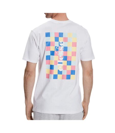 T-shirt blanc/jaune homme ellesse chello