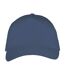 Casquette De Baseball Long Beach Bleu Denim SOLS-1
