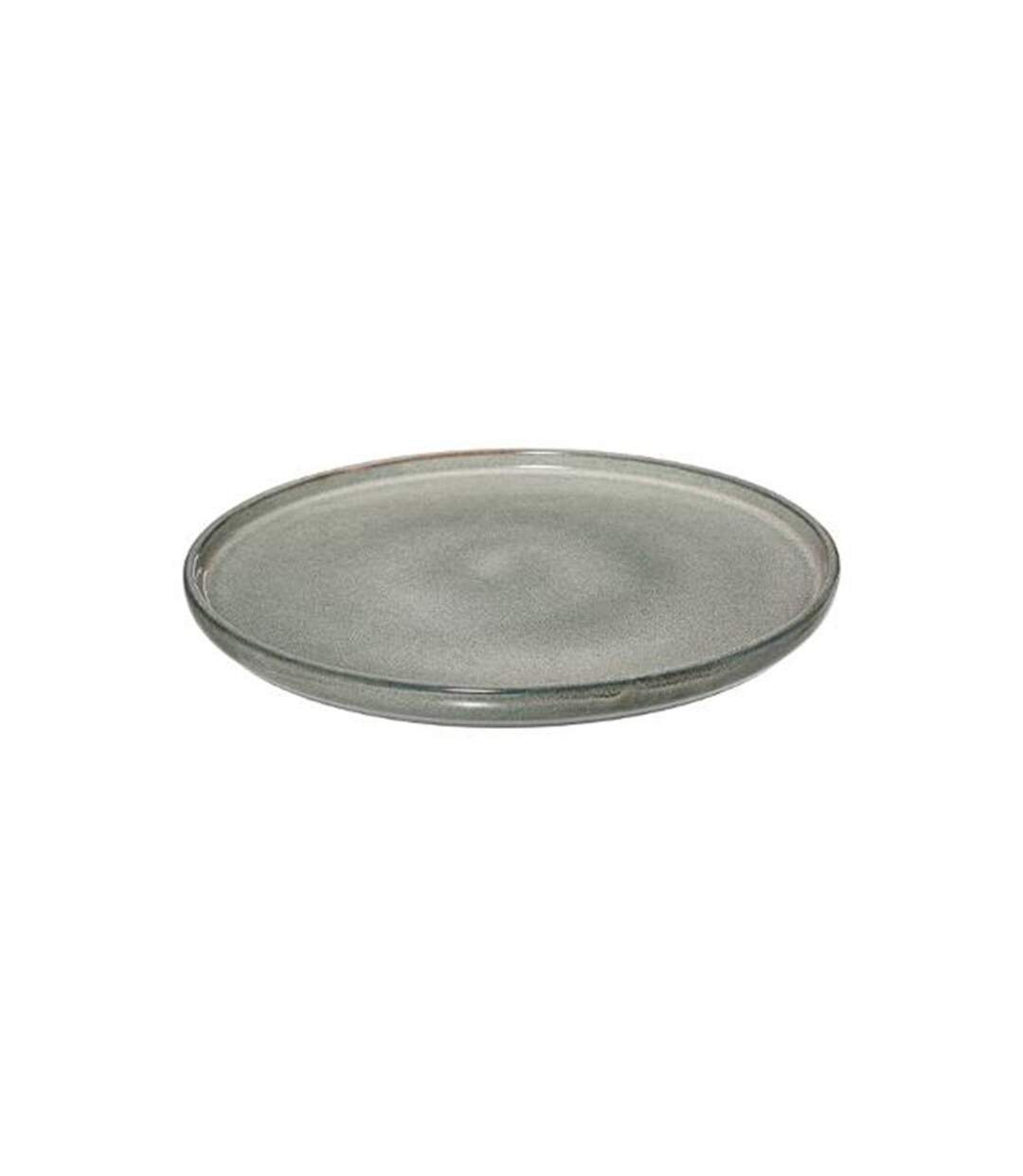 Lot de 6 Assiettes Plates Terre Inconnue 27cm Vert-2