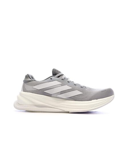 Chaussures de running gris homme adidas supernova solution 2