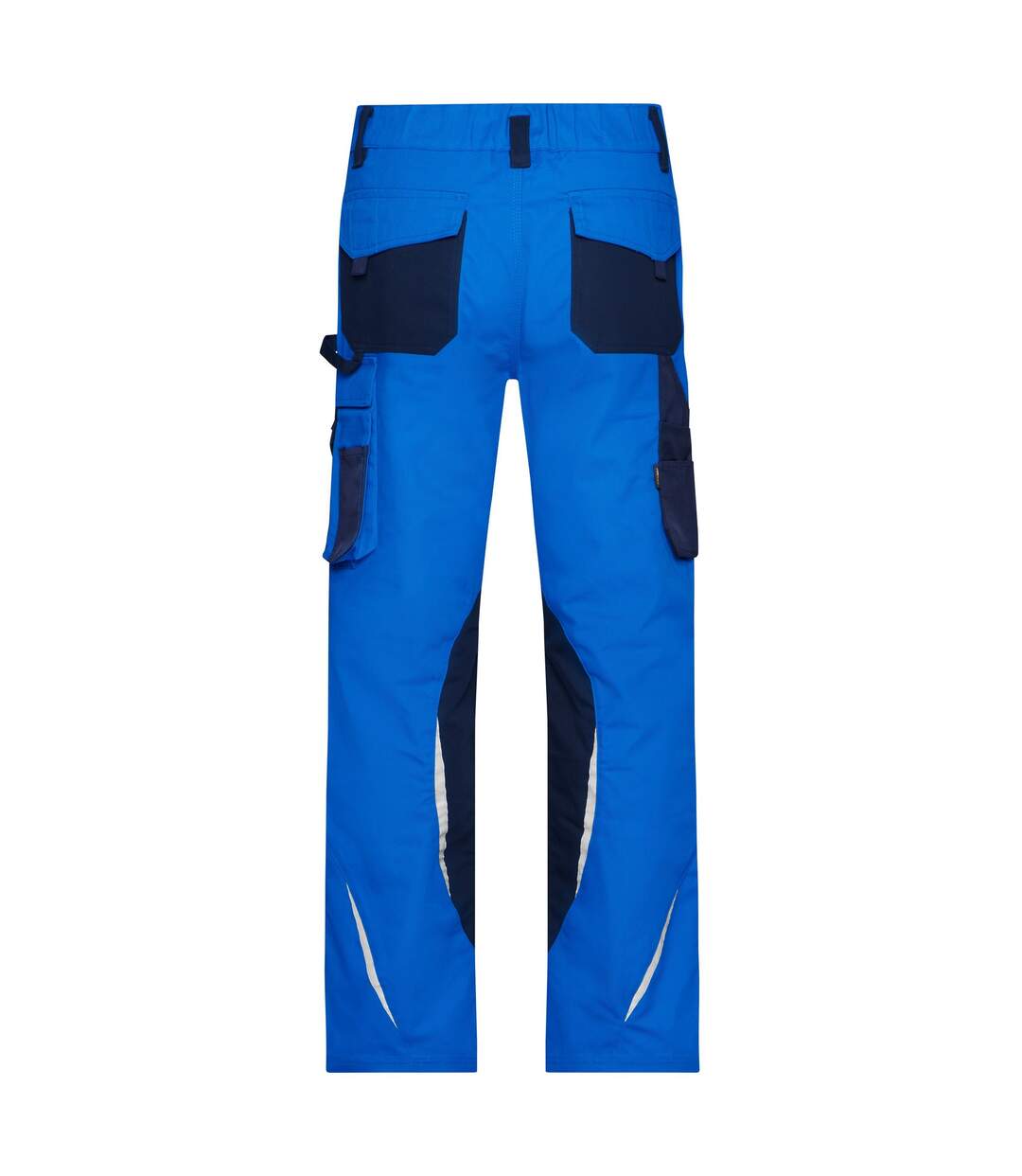 Pantalon De Travail Homme Bleu Roi Bleu Marine James And Nicholson-2