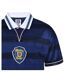 Maillot De Foot Motif/style Écosse Retro International Homme Bleu Blanc Score Draw-4