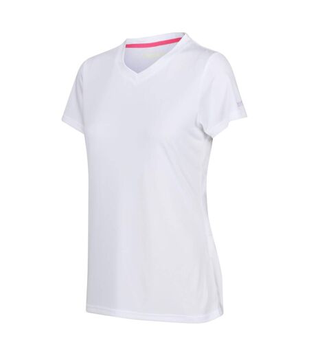 T-shirt fingal femme blanc Regatta