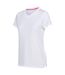 T-shirt fingal femme blanc Regatta-3