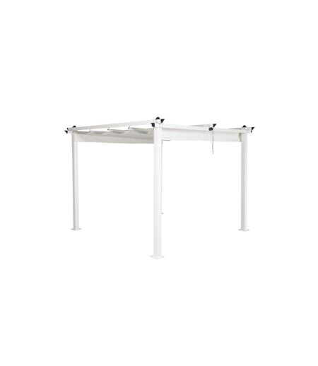 Pergola Avec Toit Lazio 295cm Blanc