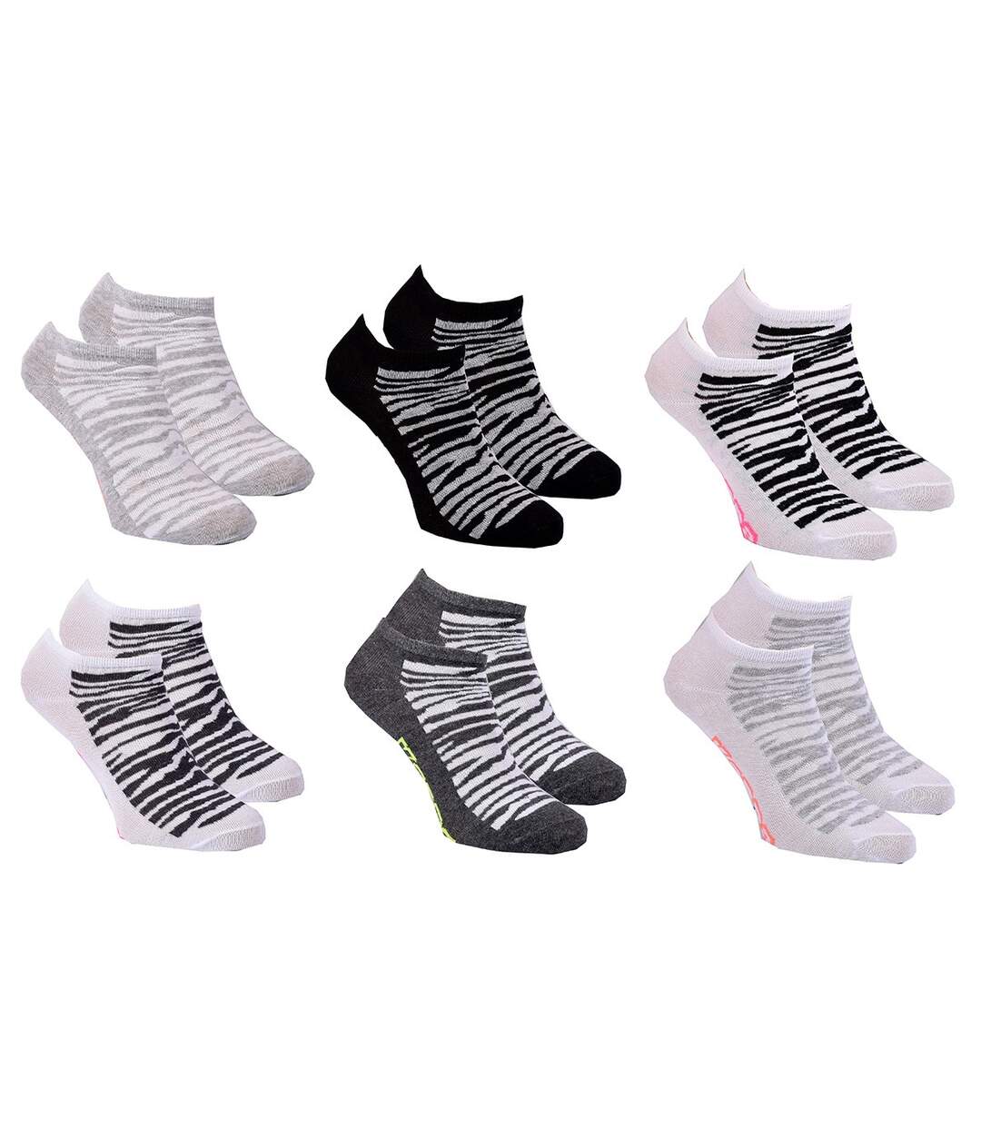 Chaussettes Femme SNEAKER KAPPA Pack de 6 Paires 3148-2