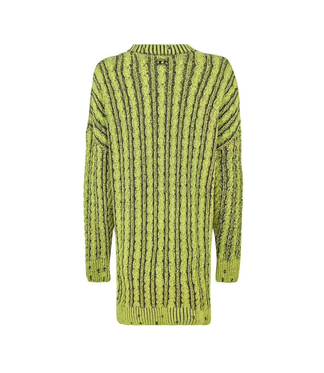 Robe Pull Pantse Maglia Femme Vert Diesel-3