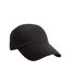 Result Headwear Unisex Adult Low Profile Cap (Black)