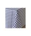 Nappe Antitache Imprimé Vichy 150x240cm Bleu-2