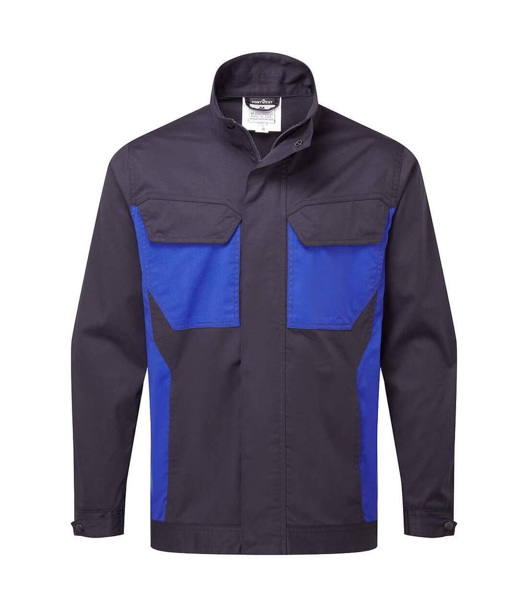 Mens Wx3 Industrial Laundry Jacket Dark Navy Portwest-1