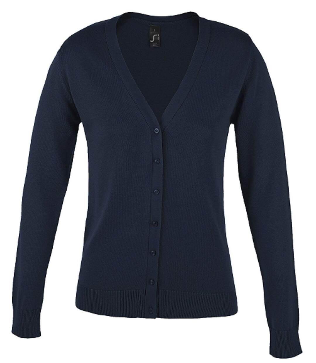 Gilet boutonné - Femme - 90012 - bleu marine