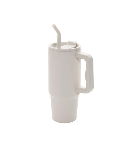 Embrace deluxe recycled stainless steel 900ml tumbler one size beige XD Collection