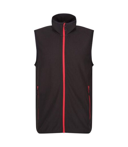 Veste Sans Manches Navigate Adulte Noir Rouge Classique Regatta Professional