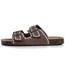 Isotoner Sandales femme à doubles bride, semelle intérieur patch talon ultra confortables-4