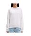 Sweat gris femme tommy hilfiger flag crew1-1