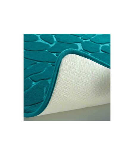 Tapis de Bain Ricochet 50x120cm Bleu Émeraude