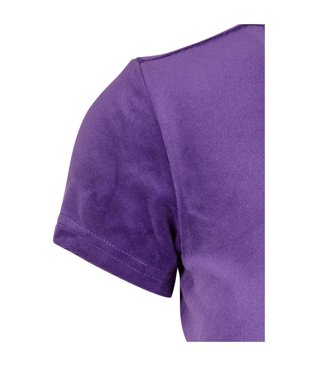 T-shirt Femme Violet Urban Classics-3