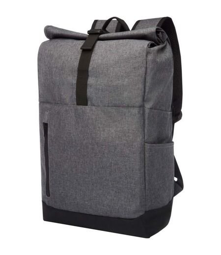 Avenue Hose 15.6 Roll Up Laptop Bag (Solid Black/Heather Grey) (One Size) - UTPF3687