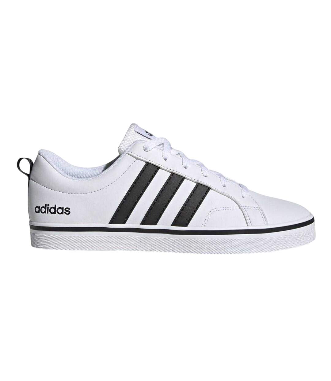 Baskets Motif/style 3 Rayures Vs Pace Homme Blanc Noir Adidas-1