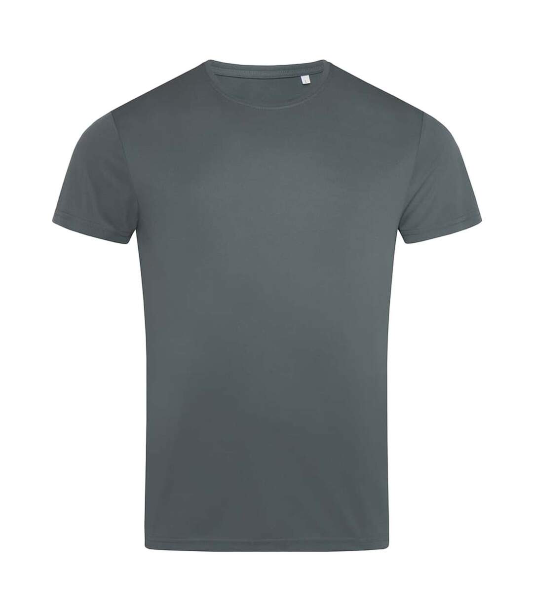 T-shirt de sport active homme gris foncé Stedman-2