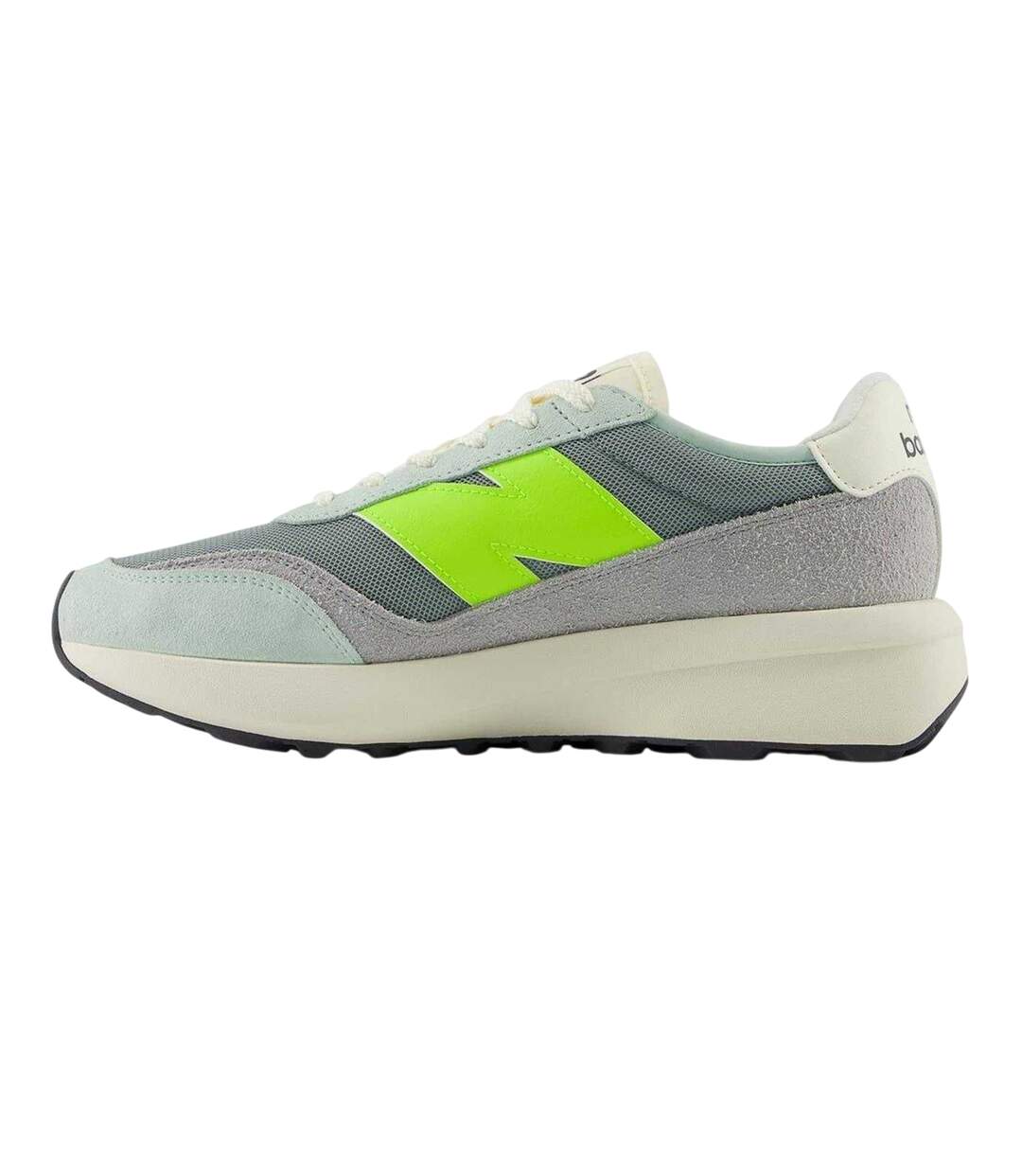 Unisex Adult 237 N Mesh Trainers Grey Blue Lime New Balance-2
