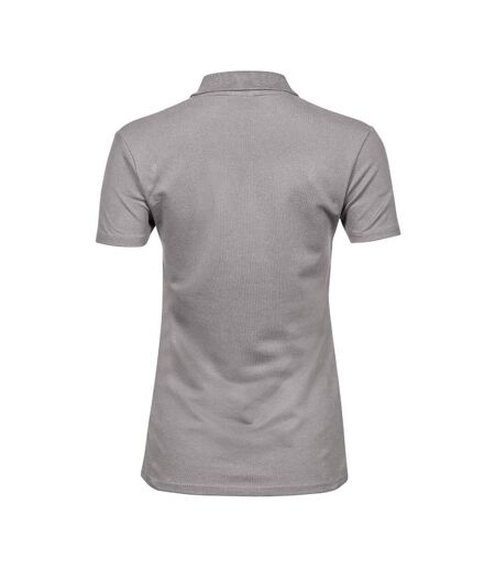Polo Luxury Femme Beige Gris Tee Jays