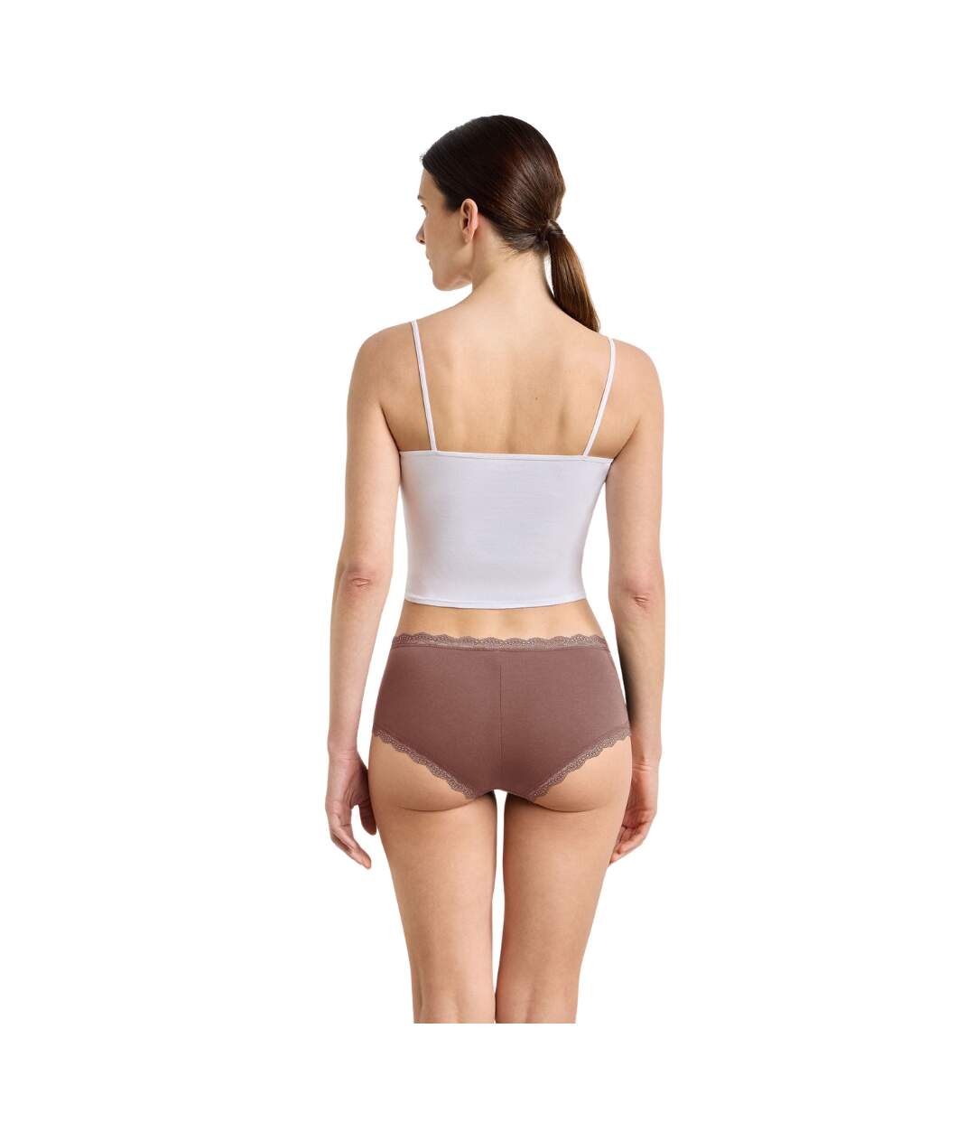 Lot de 2 shortys Daily Coton Dentelle-4