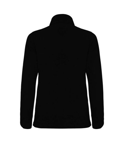 Roly Womens/Ladies Himalaya Quarter Zip Fleece Jacket (Solid Black) - UTPF4239