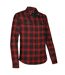 Stormtech Mens Logan Snap Front Shirt (Black/Red Plaid) - UTBC3888