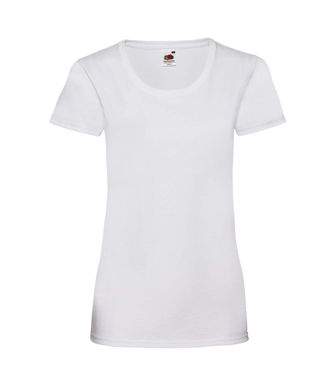 T-shirt manches courtes femme blanc Fruit of the Loom