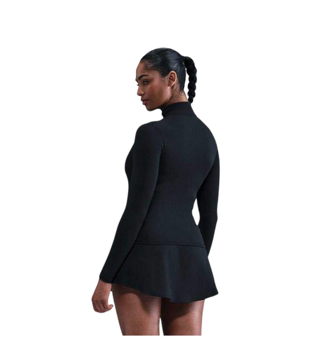 Womens/ladies Full Zip Training Performance Jacket Black Nike-3