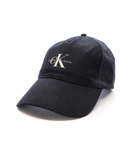 Casquette noire femme calvin klein jeans printed monologo - taille unique