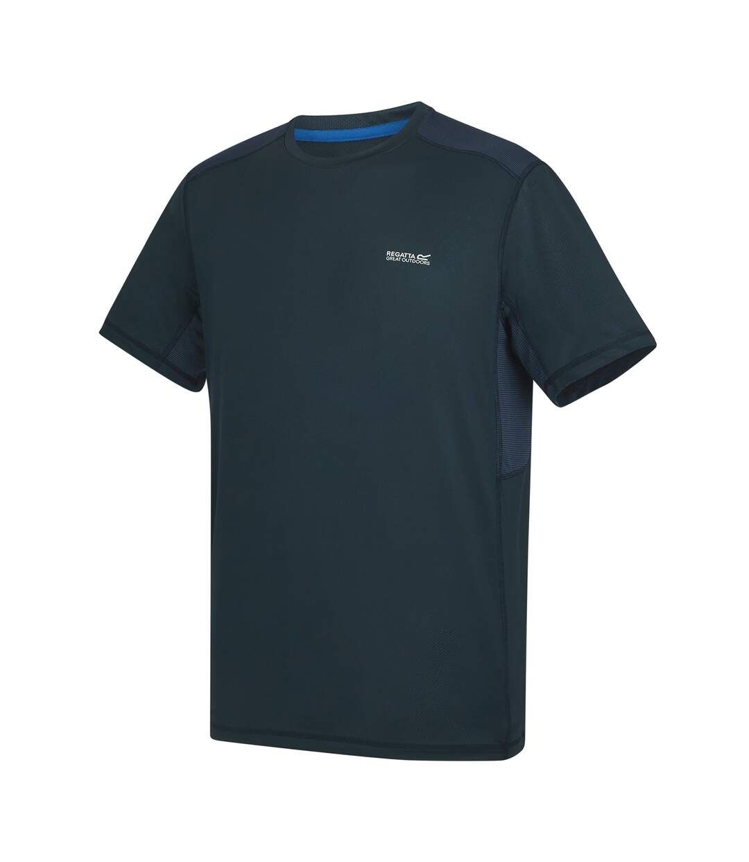 T-shirt Virda Homme Bleu Nuit Bleu Marine Regatta-4