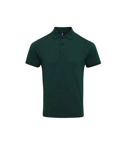 T-shirt polo hommes vert bouteille Premier Premier