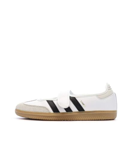 SAMBA jane baskets blanches/noires femme adidas
