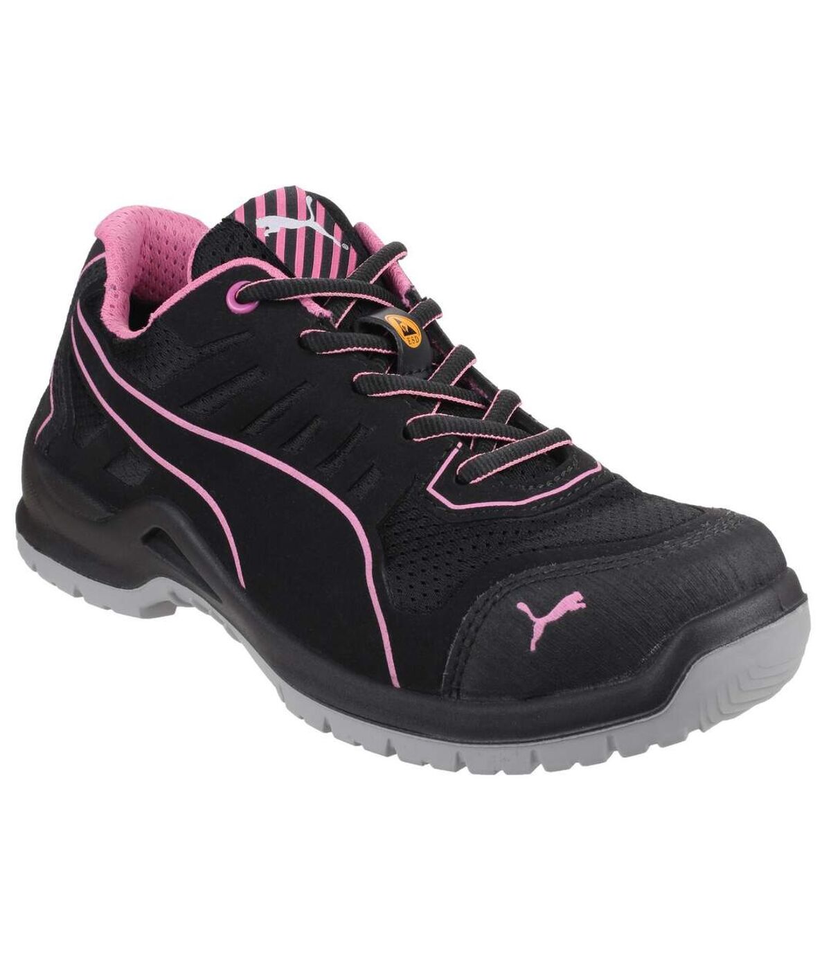 Puma Safety Womens/Ladies Lightweight Fuse TC Safety Trainers/Sneakers (Black) - UTFS3852