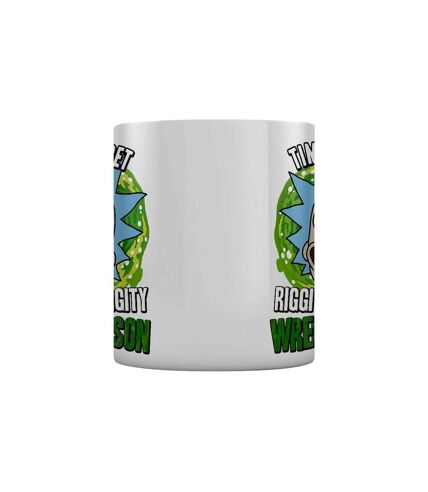 Rick And Morty - Mug WRECKED SON (Blanc / Vert) (Taille unique) - UTPM1771