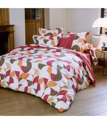 Parure de lit percale de coton MODULO Taie 50x70 cm