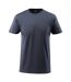 Mens Crossover Calais T-shirt Dark Navy Mascot-1