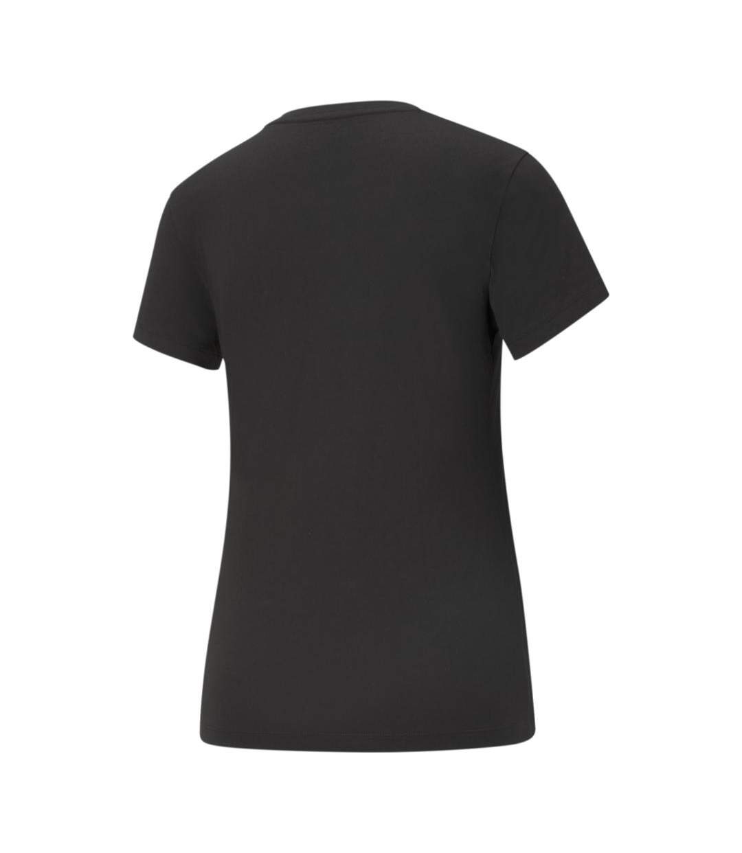 T-shirt noir femme puma essential-2